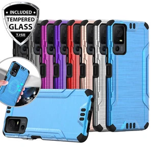 Funda metálica magnética armadura cepillada para TCL 40 XL / 40 T + vidrio templado - Imagen 1 de 59
