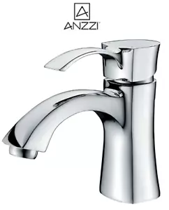 ANZZI Bathroom Faucet Single Hole Single-Handle LAZ012 NEW Chrome Shiny Color - Picture 1 of 8