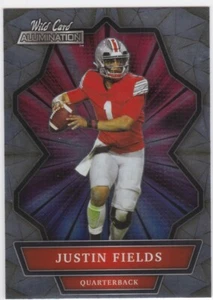 2021 Wild Card Alumination Justin Fields Rookie RC #ABC-2 Bears - Imagen 1 de 1