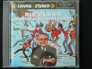 Marches in Hi-Fi - Arthur Fiedler /Boston Pops Orchestra (Austria CD) RCA Victor - Picture 1 of 2