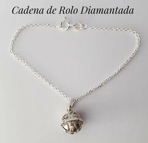 LLAMADOR DE ANGEL PLATA DE LEY AMATISTAS ANGEL CALLER BRACELET AMATISTAS - Picture 1 of 7