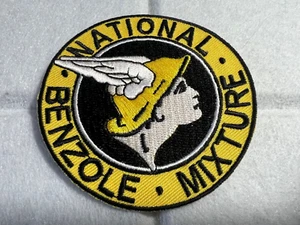 MOTORRAD TUCH PATCH NATIONAL BENZOL ABZEICHEN MOTORRAD BESTICKT BIKER - Bild 1 von 3