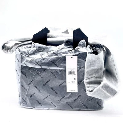 Calvin Klein Womens Solid Black Havana Sport Crossbody Bag Brand New - Image 1 of 4