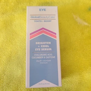 EYE Global Beauty Care Youth Boost Brighten + Cool Eye Serum 0.5 fl oz NIB  - Picture 1 of 6