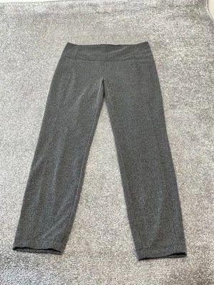 women's Spring + Mercer black & gray herrinbone pants pull on size L - Image 1 of 4