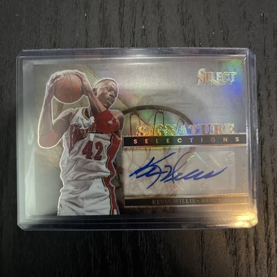 Kevin Willis 2024-25 Panini Select Signature Selections #SS-WIL Atlanta Hawks Foto 1 de 2