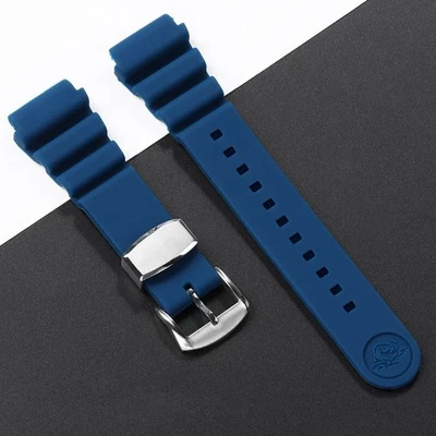 Pulseira de relógio de borracha 20-22mm para SEIKO Prospex Turtle SRP777 SRP779 SRPC91 - Imagem 1 de 4