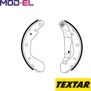 BRAKE SHOE SET 91044800 FOR OPEL CORSA/Hatchback/Van/TR TIGRA ASTRA 1.5L 4cyl - Picture 1 of 9