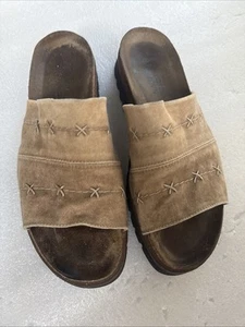 NAOT Sandali marroni donna 39 slides slip on 8,5 US - Foto 1 di 13