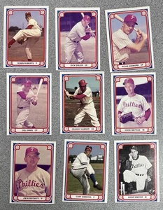 1987 TCMA Baseball's Greatest Teams 1950 Philadelphia Phillies Set -9 Cards VG - Picture 1 of 2