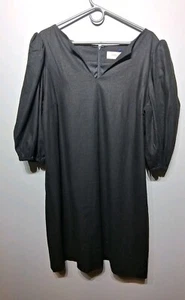 Camilyn Beth Black The Ann Dress In Linen Blend Size 18 NWT - Picture 1 of 8