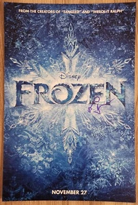 Alan Tudyk Signed Frozen 12x18 Movie Poster Legend RAD - Picture 1 of 2