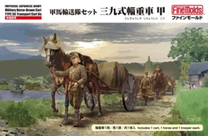 FINE MOLDS IJA MILITARY HORSE TRANSPORT SET TYPE39 WAGON KO 1:35 COD.FM60 - Imagen 1 de 1