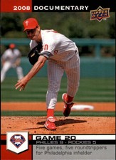 2008 Upper Deck Documentary Philadelphia Phillies Baseball #510 Jamie Moyer