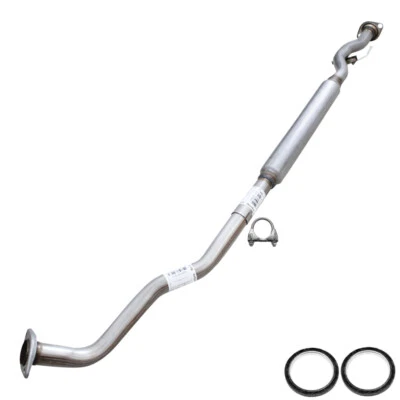 Резонаторная труба из нержавеющей стали подходит для: 2011-2015 Nissan Juke 1,6 л Turbo AWD - Изображение 1 из 4