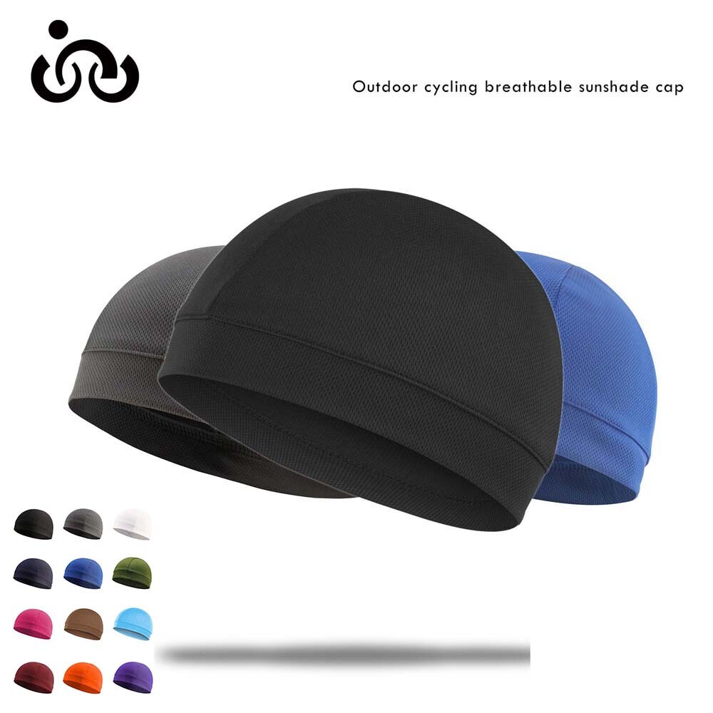Lot De 4 Casquettes Crâne – Pour Sport, Vélo, Sommeil – évacue La Transpiration – Couleurs Assorties
