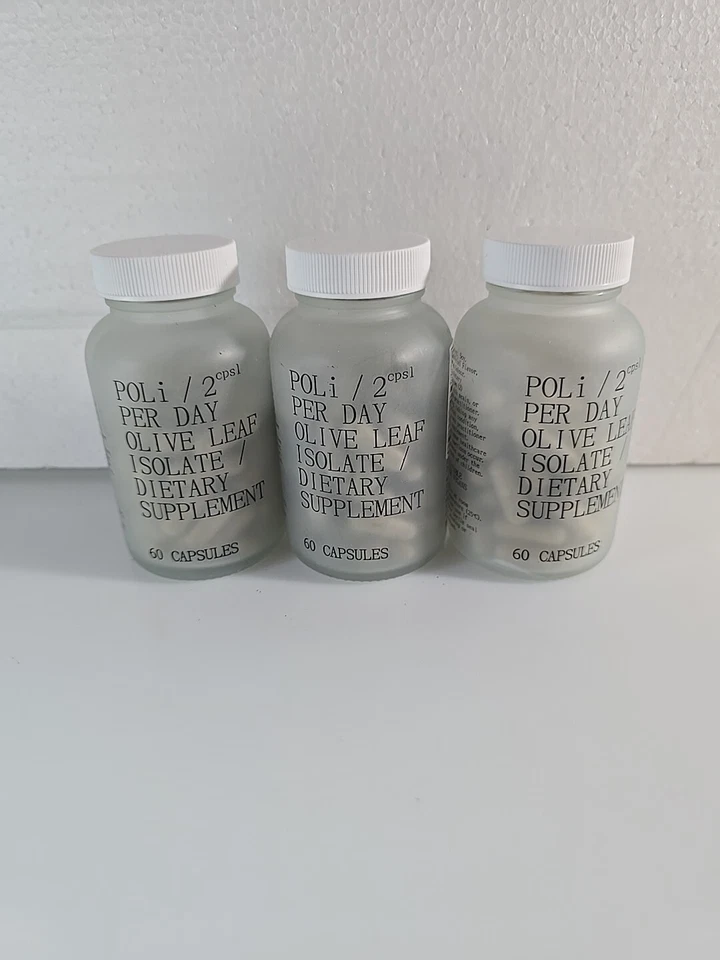 3 FOREVER YOUNG PoLi hoja de olivo aislado apoyo sistema inmunológico salud general Foto 1 de 1