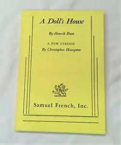 A Doll's House: by Henrik Ibsen A New Version by Christopher Hampton 1972 Play - Picture 1 of 5