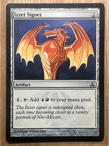 Izzet Signet - MTG - Guildpact (GPT) #152 - Picture 1 of 2