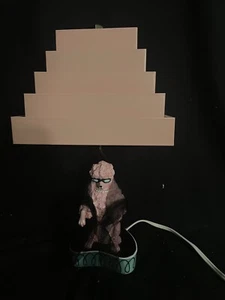 Retro Vandor's Pink Poodle MCM Style Boudior/Table Lamp - Picture 1 of 15