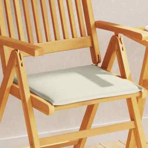 vidaXL Garten-Sitzkissen 4 Stk. Creme 45x45x2 cm Quadratisch DE - Bild 1 von 11