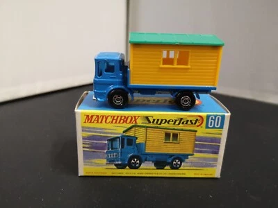 P295-MATCHBOX SUPERFAST No60A SITE HUT TRUCK WITH  BOX - Image 1 of 4