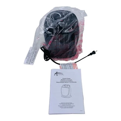 Alera Ceramic Heater 7.12 x 5.87 x 8.75, Black - Image 1 of 4