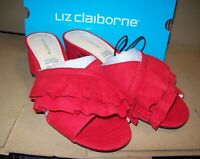 WOMENS LIZ CLAIBORNE GOLDIE BOOTIES MULTIPLE COLORS AND SIZES NEW IN BOX MSRP$89