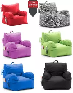 Big Joe BEAN BAG CHAIR for Adults Kids for Gaming TV Watrproof Multiple Colors - Picture 1 of 23