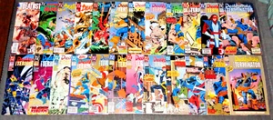 DEATHSTROKE TERMINATOR, DC COMICS comic book (LOT OF 24) ranging # 1- 49 (D-248) - Picture 1 of 3