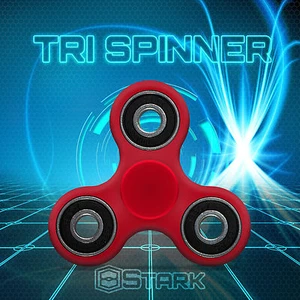ROJO Hand Spinner Tri Calmante Escritorio Enfoque Juguete EDC TDAH Autismo NIÑOS ADULTOS - 1 pieza - Imagen 1 de 5