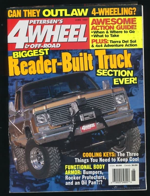 Vtg Petersen's 4 Wheel & Off-Road Magazine Jun 1999 Reader Built Trucks GMC - Image 1 of 3