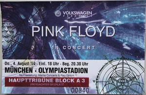 Pink Floyd, Konzert-Ticket-Karte, 1994, München, Olympiastadion - Bild 1 von 1