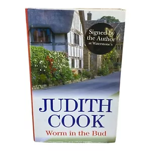 Worm in the Bud by Judith Cook Hardcover 2003 1st Signed - Picture 1 of 7