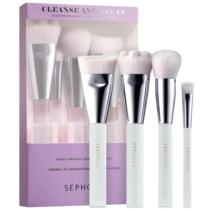 Sephora Cleanse and Treat Skincare Brush Set -