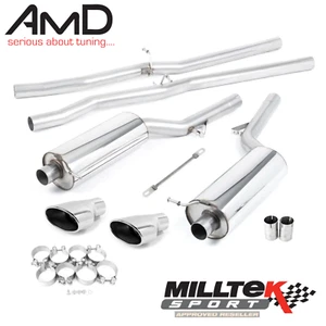 Milltek Audi RS6 C5 Exhaust System Non Resonated Stainless Steel SSXAU355 - Picture 1 of 6