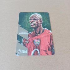 CARTOON PVC FOOTBALL SOCCER CARD Patrick Vieira