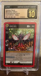 MetaZoo - Promo 2021 - Jersey Devil CGC Pristine 10 - Picture 1 of 2