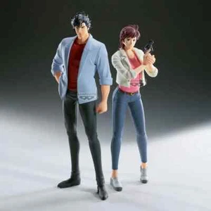 Figurines City Hunter Angel "Dust movie" Ryo Saeba Makimura Kaori Banpresto - Imagen 1 de 10