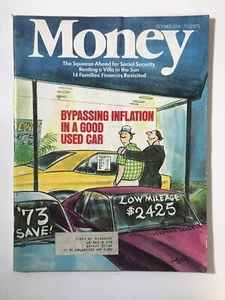Money Magazine (October 1974) (Inflation, Cars, Social security) - Picture 1 of 3