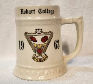 Vintage 1963 Hobart College Geneva New York Stein "Young John" Made USA 5 3/4" H - Bild 1 von 7