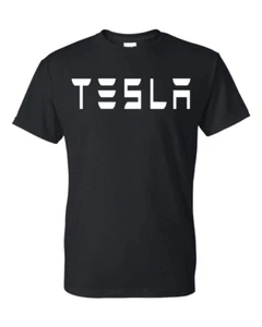 Tesla Motors T-Shirt alle Farben + Designfarben + Größen S-5XL & Jugend Kinder - Bild 1 von 25