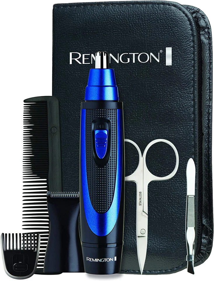 Remington 3-In-1 Trimmer Nose NE118AU Ear and Face Trimmer/Groomer Kit Stainl