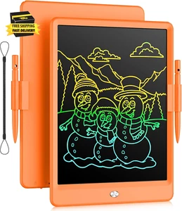 LCD Writing Tablet for Kids, 10 Inch Colorful Drawing Tablet Doodle Board, Learn - Picture 1 of 7