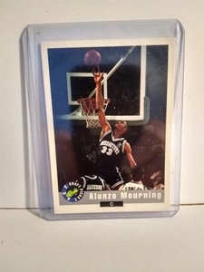Alonzo Mourning 1992 Rookie Card RC  Classic Draft Picks Hoyas NBA #60