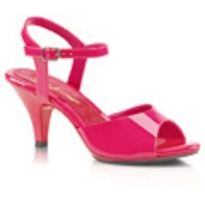 Pleaser USA HOT PINK LACKABSATZ SANDALEN 3" DAMEN Gr. 5 6 7 8 9 10 11 12 - Bild 1 von 1