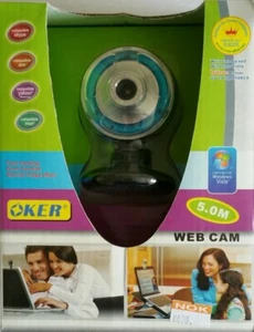 Neu Webcam USB Web Kamera mit Mikrofon Laptop PC Notebook Skype MSN Windows - Bild 1 von 6
