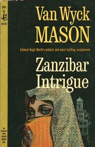 ZANZIBAR INTRIGUE By VAN WYCK MASON Pocket Books PB 1963 1965 1st - Imagen 1 de 2