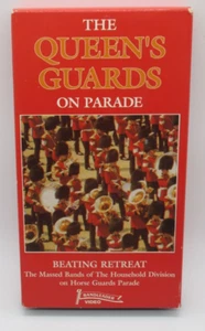THE QUEEN'S GUARDS ON PARADE - BEATING RETREAT VHS VIDEO, 1993 PERFORMANCES - Picture 1 of 2