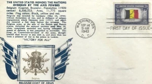 914 5c BÉLGICA - Cachet Crosby - Imagen 1 de 1